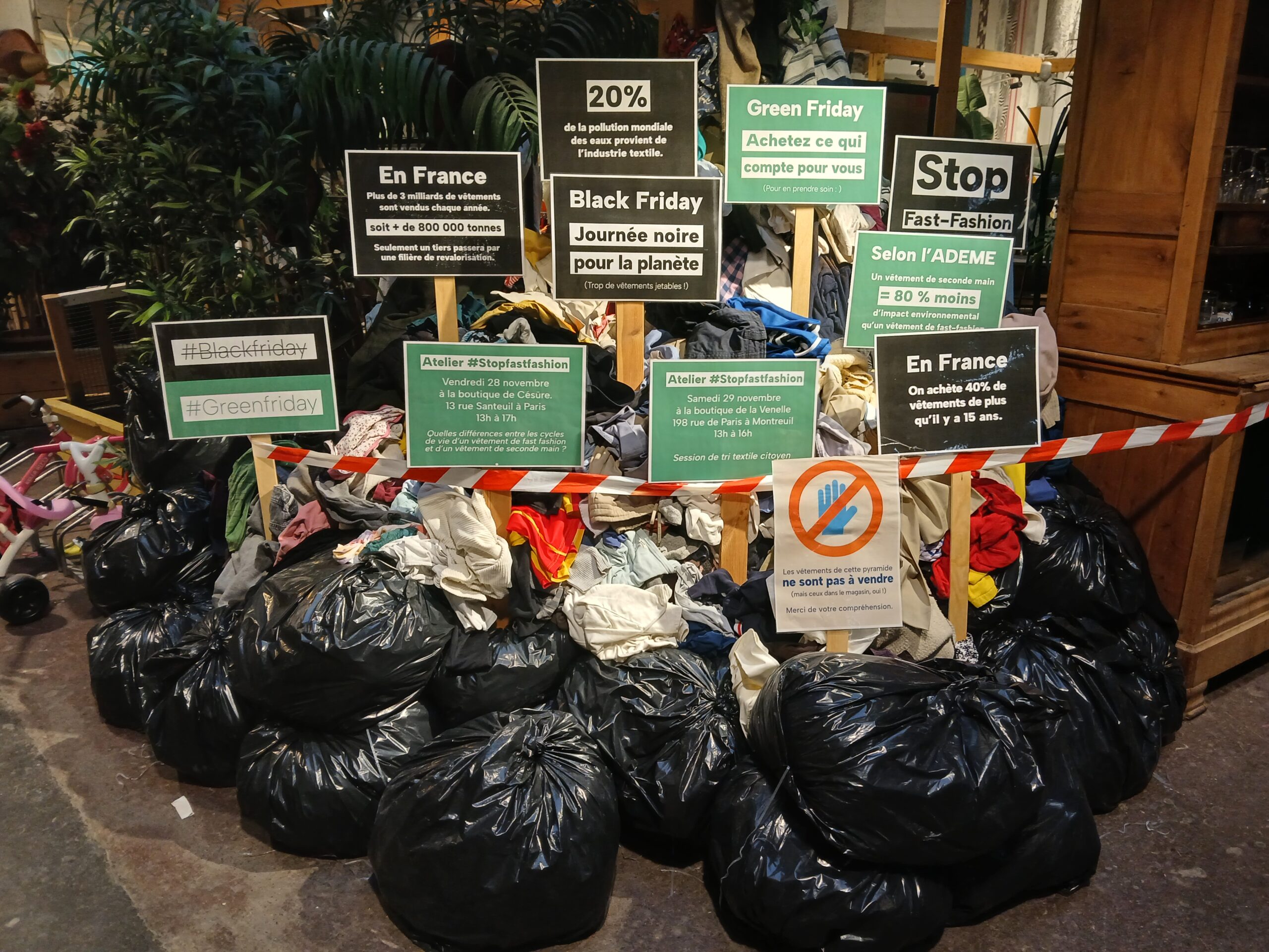 Comprendre l'impact de nos vêtements !