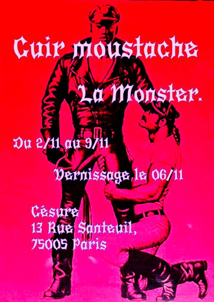 Cuir moustache, l'expo